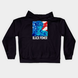 Black Panther Party Power African American Kids Hoodie